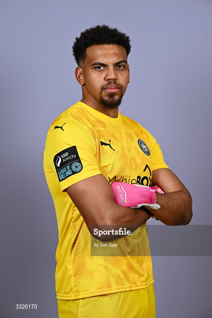 21 January 2026; Arlo Doherty during a Waterford FC squad portraits session at the SETU Arena in Carriganore, Waterford. Photo by Seb Daly/Sportsfile