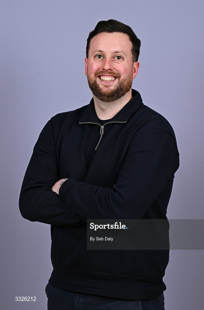 21 January 2026; Chief operating officer Richy Walsh during a Waterford FC squad portraits session at the SETU Arena in Carriganore, Waterford. Photo by Seb Daly/Sportsfile