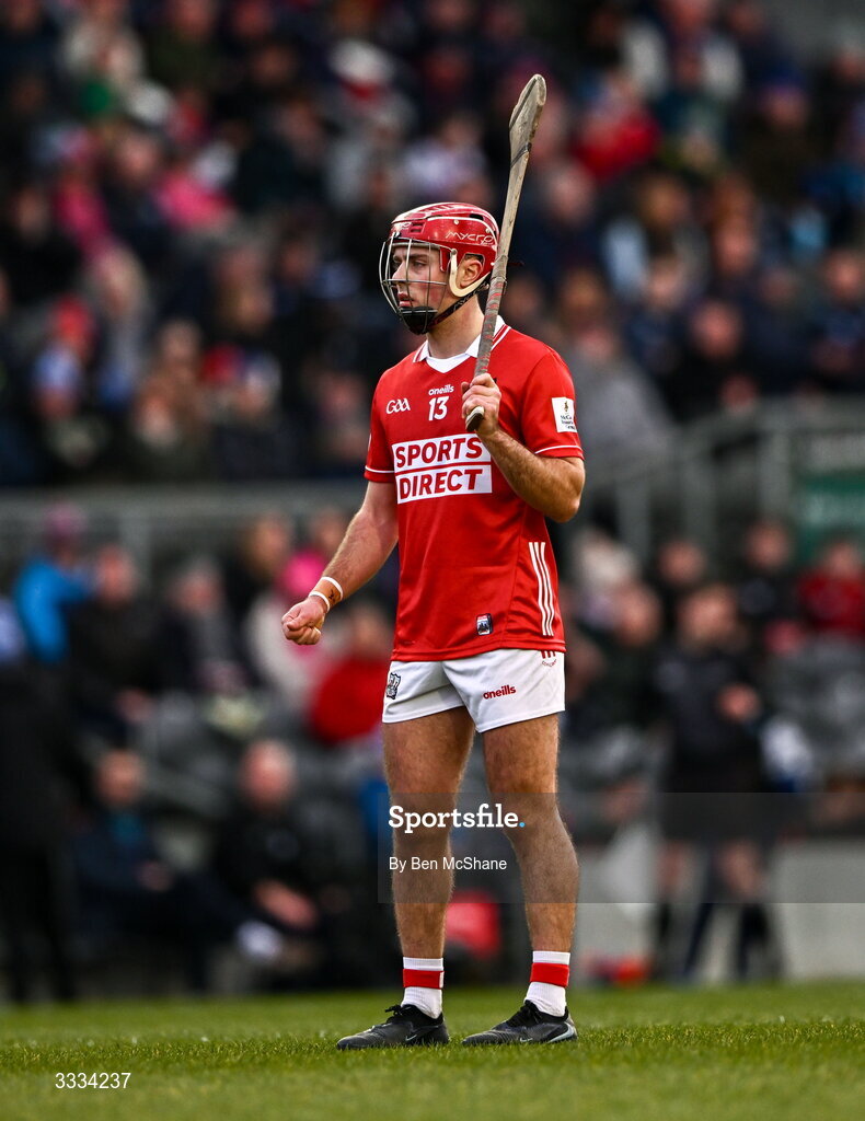25 January 2026; William Buckley of Cork during the Allianz Hurling League Division 1A match between Cork and Waterford at SuperValu Páirc Uí Chaoimh in Cork. Photo by Ben McShane/Sportsfile