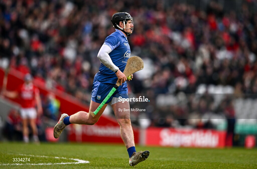 25 January 2026; Waterford goalkeeper Billy Nolan during the Allianz Hurling League Division 1A match between Cork and Waterford at SuperValu Páirc Uí Chaoimh in Cork. Photo by Ben McShane/Sportsfile