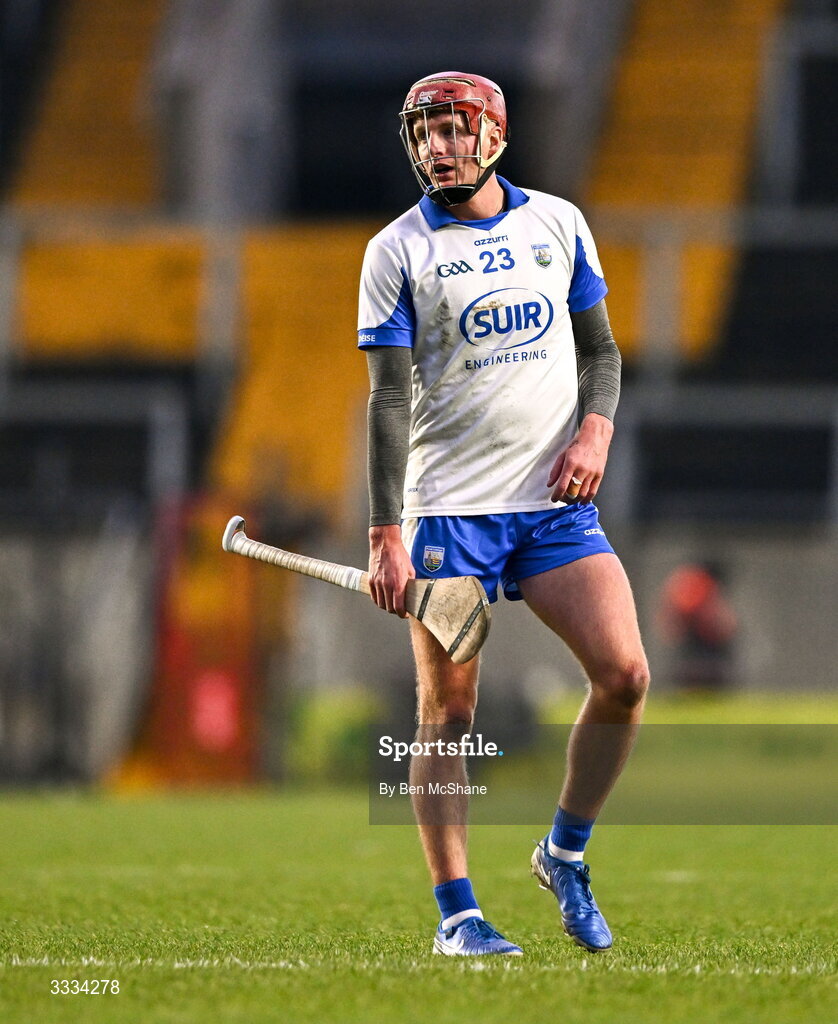 25 January 2026; Calum Lyons of Waterford during the Allianz Hurling League Division 1A match between Cork and Waterford at SuperValu Páirc Uí Chaoimh in Cork. Photo by Ben McShane/Sportsfile