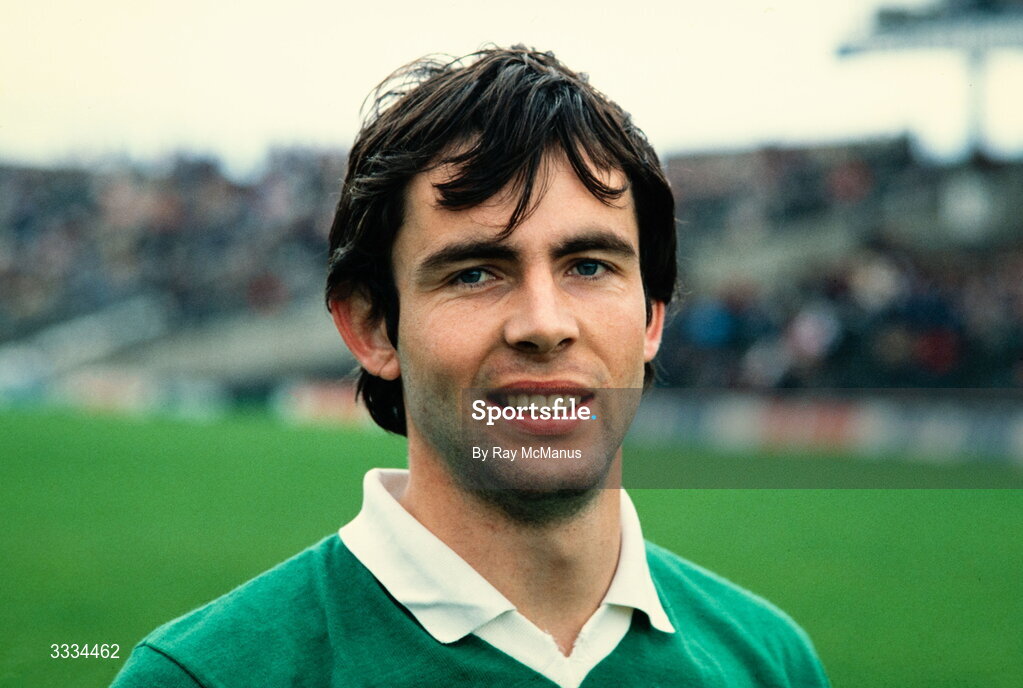 21 June 1981; Liam Currams of Offaly poses for a portrait before the Leinster Senior Hurling Championship Semi-Final match between Offaly and Laois at Croke Park in Dublin. Photo by Ray McManus/Sportsfile