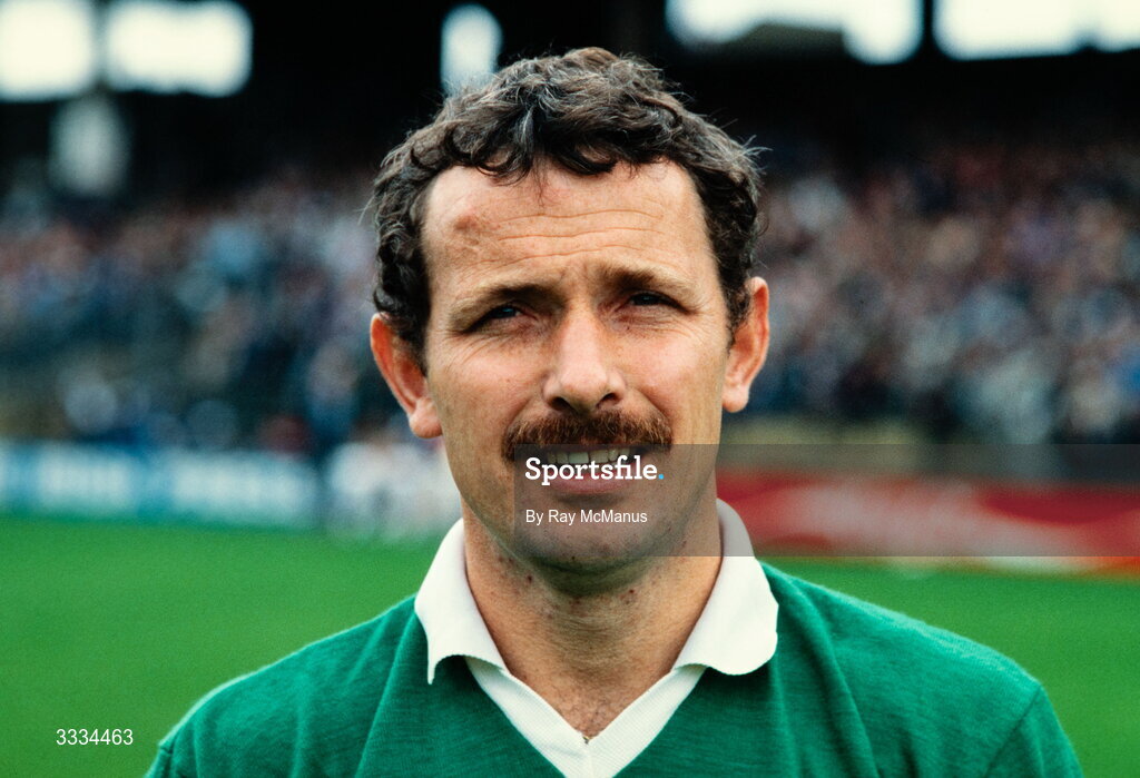 21 June 1981; Johnny Flaherty of Offaly poses for a portrait before the Leinster Senior Hurling Championship Semi-Final match between Offaly and Laois at Croke Park in Dublin. Photo by Ray McManus/Sportsfile