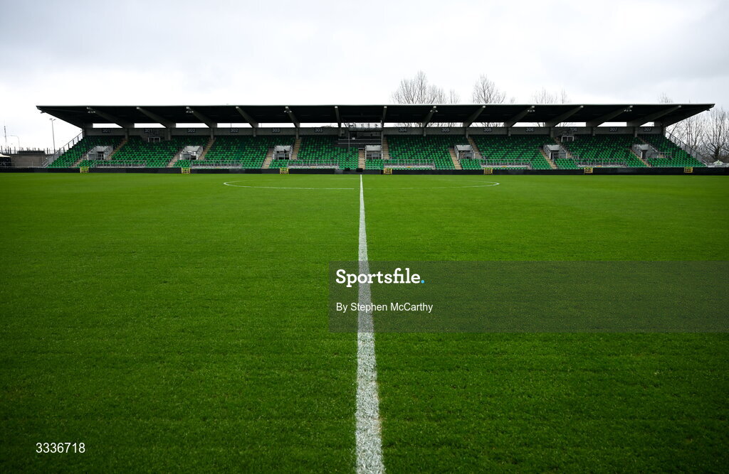 31 January 2026; A general view of Tallaght Stadium before the 2026 Men's President's Cup final match between Shamrock Rovers and Derry City at Tallaght Stadium in Dublin. Photo by Stephen McCarthy/Sportsfile