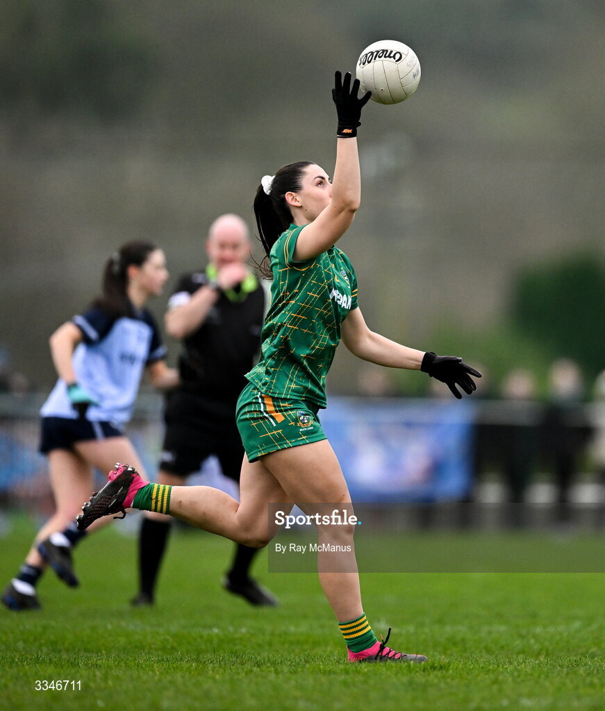 2 February 2026; Orlaith Sheehy of Meath during the Lidl Ladies National Football League Division 1 Round 2 match between Meath and Dublin at St Patrick’s GFC in Stamullen, Meath. Photo by Ray McManus/Sportsfile