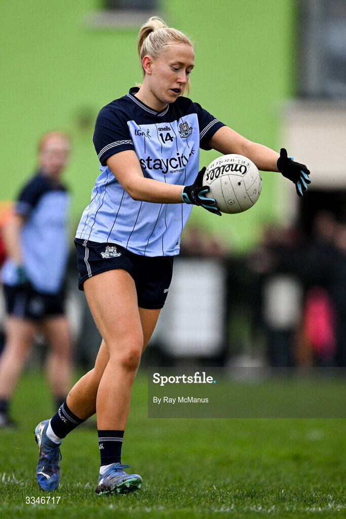 2 February 2026; Jodi Egan of Dublin during the Lidl Ladies National Football League Division 1 Round 2 match between Meath and Dublin at St Patrick’s GFC in Stamullen, Meath. Photo by Ray McManus/Sportsfile