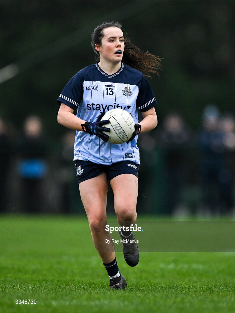 2 February 2026; Annabelle Timothy of Dublin during the Lidl Ladies National Football League Division 1 Round 2 match between Meath and Dublin at St Patrick’s GFC in Stamullen, Meath. Photo by Ray McManus/Sportsfile
