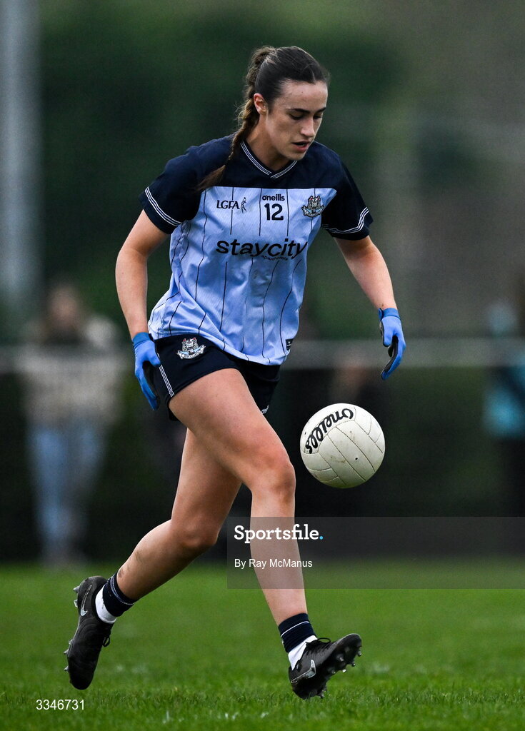 2 February 2026; Kate Donaghy of Dublin during the Lidl Ladies National Football League Division 1 Round 2 match between Meath and Dublin at St Patrick’s GFC in Stamullen, Meath. Photo by Ray McManus/Sportsfile