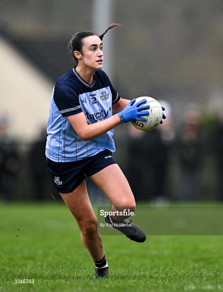 2 February 2026; Kate Donaghy of Dublin during the Lidl Ladies National Football League Division 1 Round 2 match between Meath and Dublin at St Patrick’s GFC in Stamullen, Meath. Photo by Ray McManus/Sportsfile