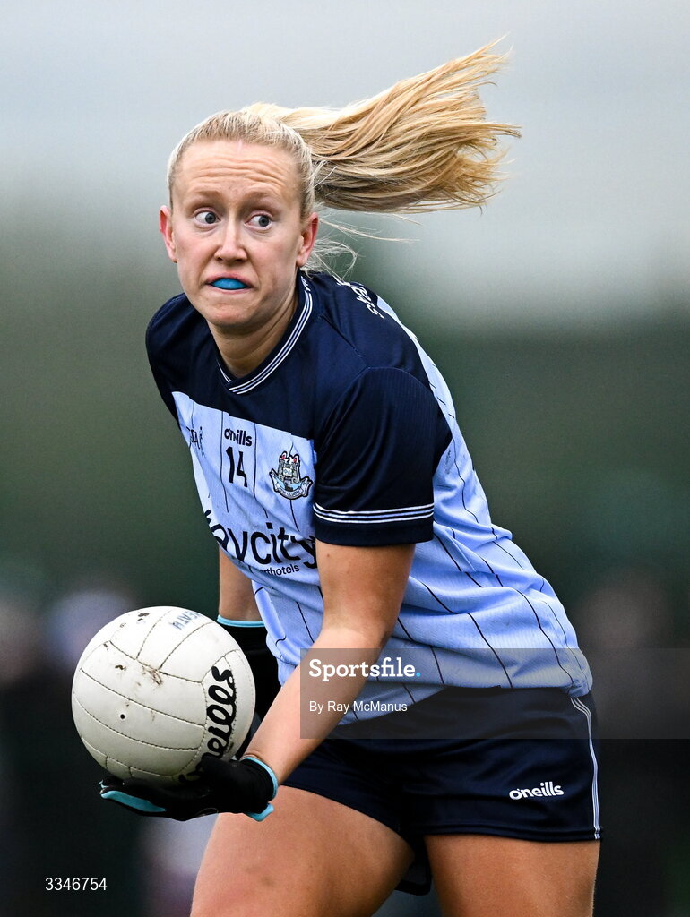 2 February 2026; Jodi Egan of Dublin during the Lidl Ladies National Football League Division 1 Round 2 match between Meath and Dublin at St Patrick’s GFC in Stamullen, Meath. Photo by Ray McManus/Sportsfile