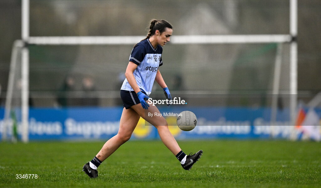 2 February 2026; Kate Donaghy of Dublin during the Lidl Ladies National Football League Division 1 Round 2 match between Meath and Dublin at St Patrick’s GFC in Stamullen, Meath. Photo by Ray McManus/Sportsfile