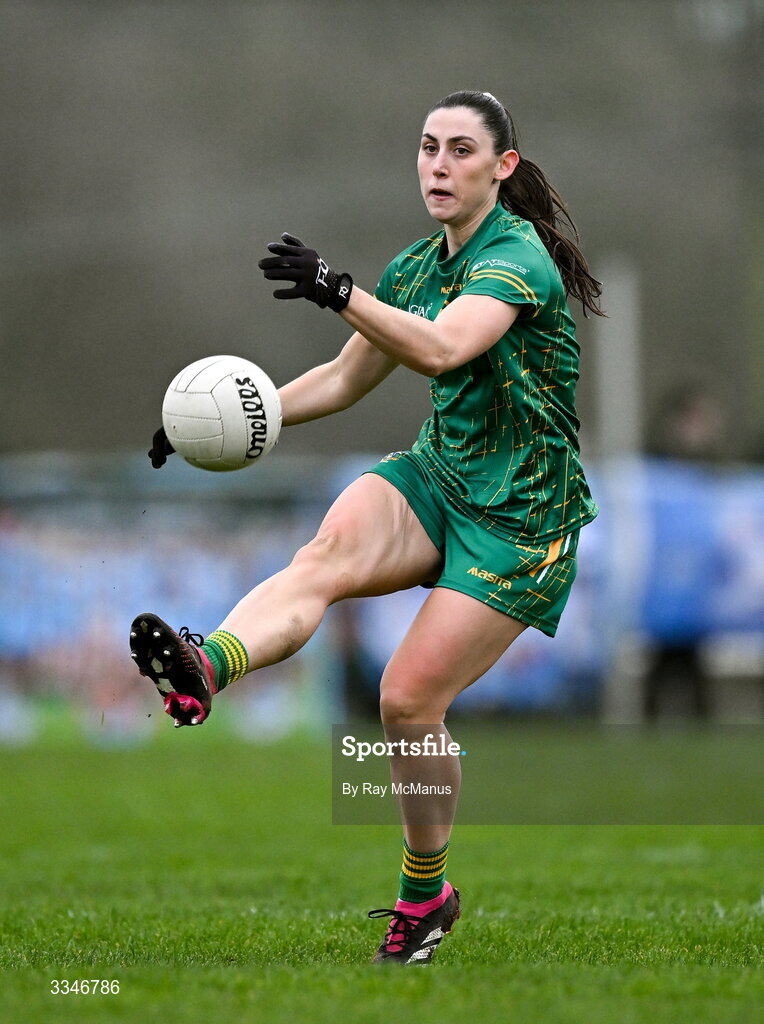 2 February 2026; Orlaith Sheehy of Meath during the Lidl Ladies National Football League Division 1 Round 2 match between Meath and Dublin at St Patrick’s GFC in Stamullen, Meath. Photo by Ray McManus/Sportsfile