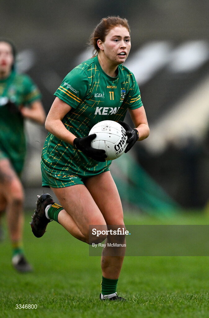 2 February 2026; Ciara Smyth of Meath during the Lidl Ladies National Football League Division 1 Round 2 match between Meath and Dublin at St Patrick’s GFC in Stamullen, Meath. Photo by Ray McManus/Sportsfile