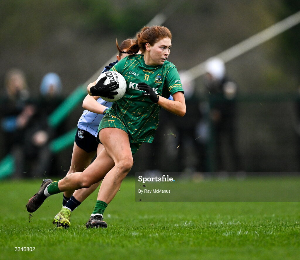2 February 2026; Ciara Smyth of Meath during the Lidl Ladies National Football League Division 1 Round 2 match between Meath and Dublin at St Patrick’s GFC in Stamullen, Meath. Photo by Ray McManus/Sportsfile