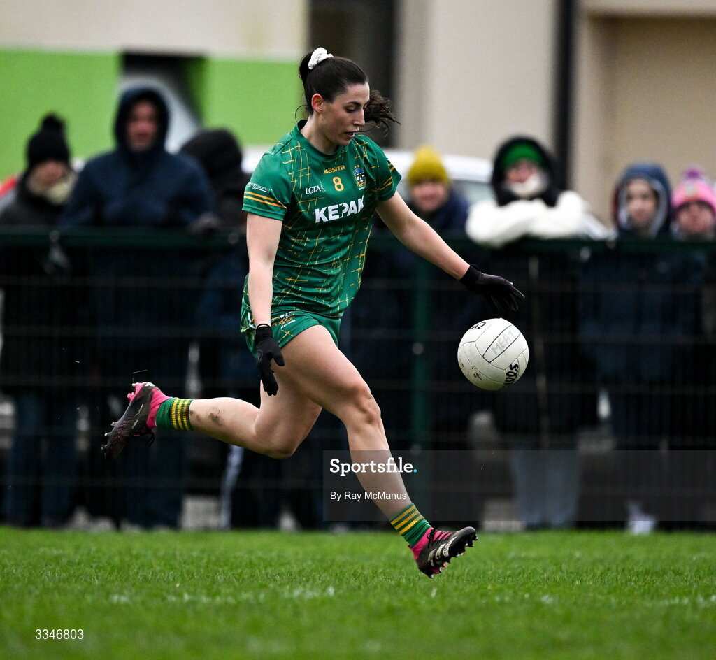 2 February 2026; Orlaith Sheehy of Meath during the Lidl Ladies National Football League Division 1 Round 2 match between Meath and Dublin at St Patrick’s GFC in Stamullen, Meath. Photo by Ray McManus/Sportsfile