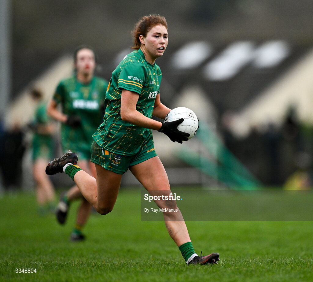 2 February 2026; Ciara Smyth of Meath during the Lidl Ladies National Football League Division 1 Round 2 match between Meath and Dublin at St Patrick’s GFC in Stamullen, Meath. Photo by Ray McManus/Sportsfile