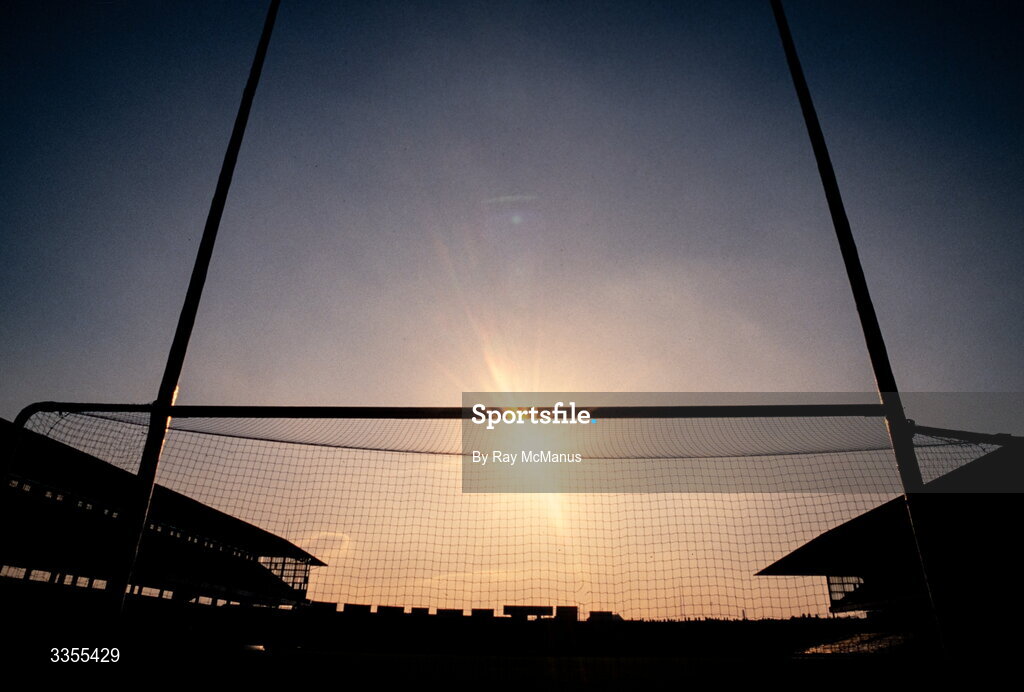 20 August 1989; A general view of Croke Park as the sun sets after the All-Ireland Senior Football Championship Semi-Final match between Cork and Dublin at Croke Park in Dublin. Photo by Ray McManus/Sportsfile