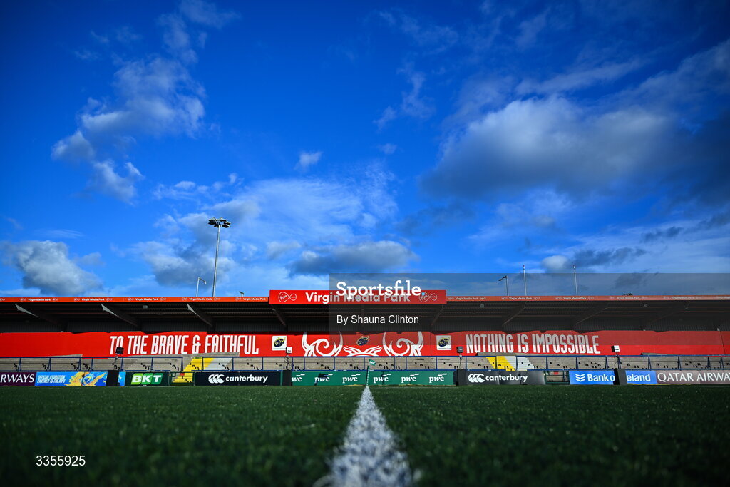 13 February 2026; A general view before the U20 Six Nations Rugby Championship match between Ireland and Italy at Virgin Media Park in Cork. Photo by Shauna Clinton/Sportsfile