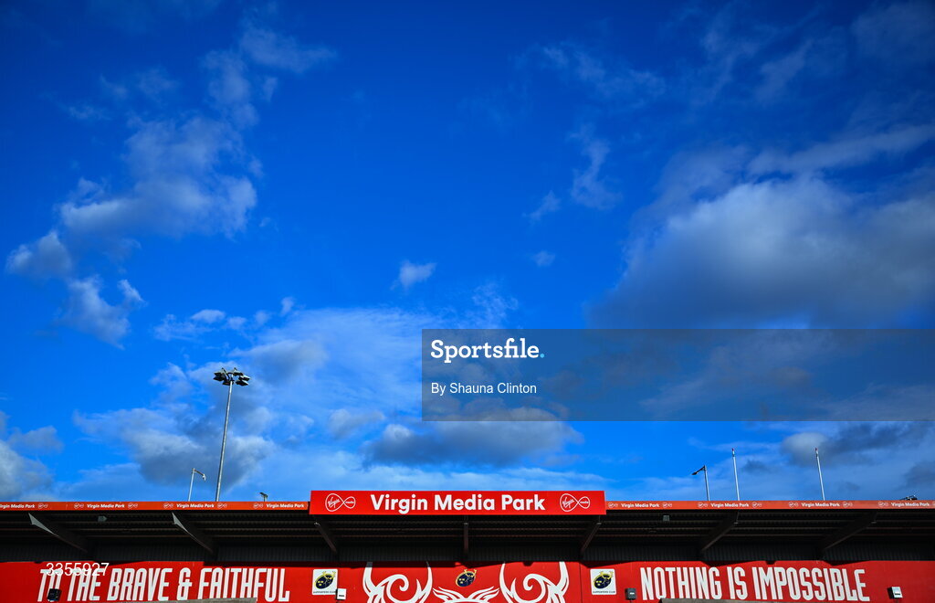 13 February 2026; A general view before the U20 Six Nations Rugby Championship match between Ireland and Italy at Virgin Media Park in Cork. Photo by Shauna Clinton/Sportsfile