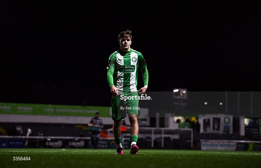 13 February 2026; Billy O'Neill of Bray Wanderers after the SSE Airtricity Men's First Division match between Bray Wanderers and Longford Town at Carlisle Grounds in Bray, Wicklow. Photo by Seb Daly/Sportsfile