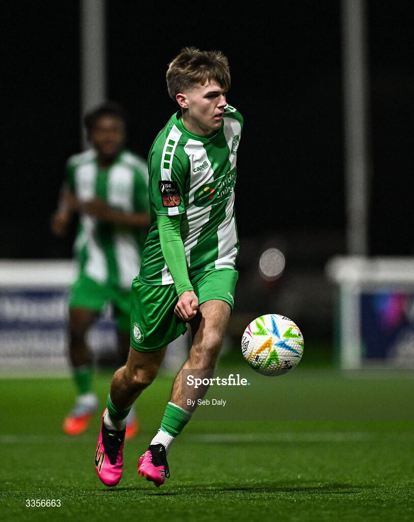 13 February 2026; Billy O'Neill of Bray Wanderers during the SSE Airtricity Men's First Division match between Bray Wanderers and Longford Town at Carlisle Grounds in Bray, Wicklow. Photo by Seb Daly/Sportsfile