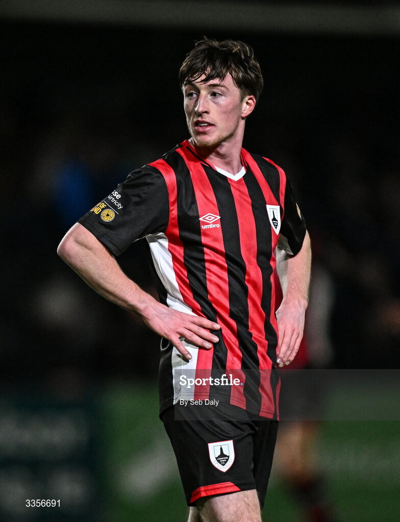 13 February 2026; Aaron Doran of Longford Town during the SSE Airtricity Men's First Division match between Bray Wanderers and Longford Town at Carlisle Grounds in Bray, Wicklow. Photo by Seb Daly/Sportsfile