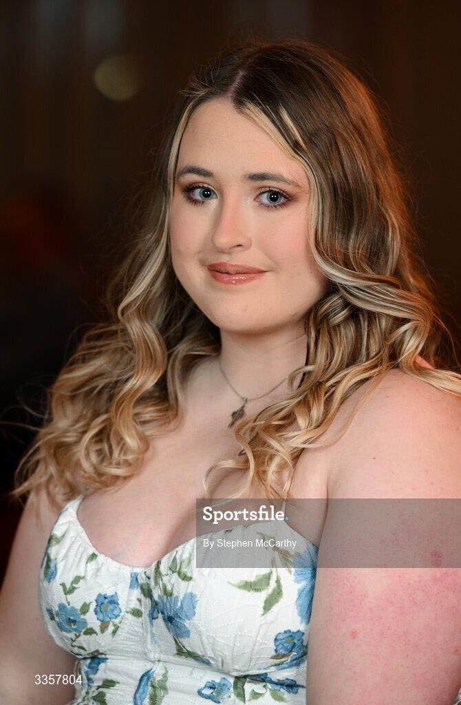 14 February 2026; Nicole Leonard of Shandonagh, Westmeath, at the Learn to Lead LGFA Female Leadership Programme graduation evening at The Carlton Hotel in Santry, Dublin. The Learn to Lead programme was devised to develop the next generation of leaders within Ladies Gaelic Football. Photo by Stephen McCarthy/Sportsfile