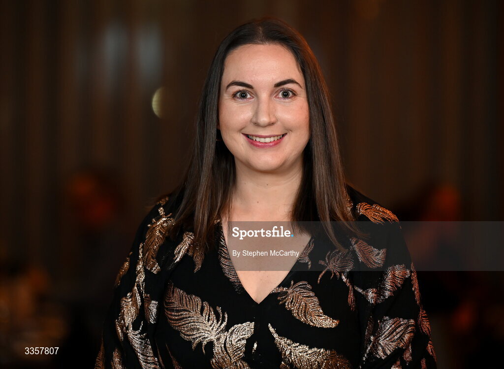 14 February 2026; Orla Kavanagh of Geraldine P Morans, Dublin, at the Learn to Lead LGFA Female Leadership Programme graduation evening at The Carlton Hotel in Santry, Dublin. The Learn to Lead programme was devised to develop the next generation of leaders within Ladies Gaelic Football. Photo by Stephen McCarthy/Sportsfile