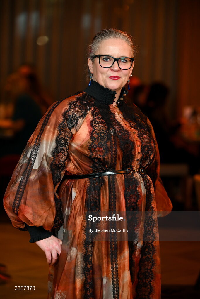 14 February 2026; Eileen Daly of Tramore, Waterford, at the Learn to Lead LGFA Female Leadership Programme graduation evening at The Carlton Hotel in Santry, Dublin. The Learn to Lead programme was devised to develop the next generation of leaders within Ladies Gaelic Football. Photo by Stephen McCarthy/Sportsfile