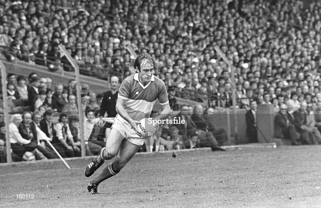 29 June 1980; Kevin Kilmurray, Offaly. Leinster Football Championships, Semi-Final, Kildare v Offaly, Croke Park, Dublin. Picture credit; Ray McManus / SPORTSFILE