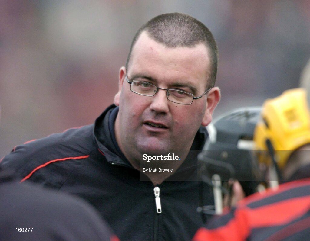 31 October 2004; Cloyne manager Thomas O'Brien. Cork County Senior Hurling Final, Na Piarsaigh v Cloyne, Pairc Ui Chaoimh, Cork. Picture credit; Matt Browne / SPORTSFILE