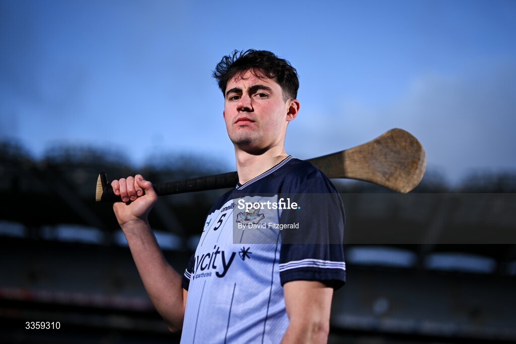 16 February 2026; Dublin hurler Paddy Doyle during a Dublin GAA Doubler-Header media event at Croke Park in Dublin. Photo by David Fitzgerald/Sportsfile