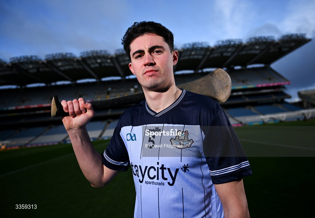 16 February 2026; Dublin hurler Paddy Doyle during a Dublin GAA Doubler-Header media event at Croke Park in Dublin. Photo by David Fitzgerald/Sportsfile
