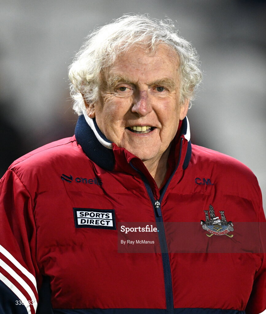 7 February 2026; Dr Con Murphy before the Allianz Hurling League Division 1A match between Cork and Tipperary at SuperValu Páirc Ui Chaoimh in Cork. Photo by Ray McManus/Sportsfile