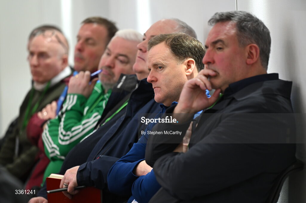 18 February 2026; Attendees during an FAI National League Clubs Workshop at the FAI Headquarters in Abbotstown, Dublin. Photo by Stephen McCarthy/Sportsfile