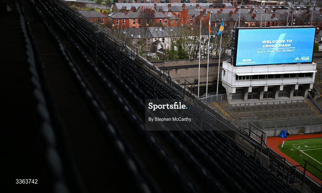 21 February 2026; A general view of Croke Park before the Allianz Hurling League Division 1B match between Dublin and Wexford at Croke Park in Dublin. Photo by Stephen McCarthy/Sportsfile