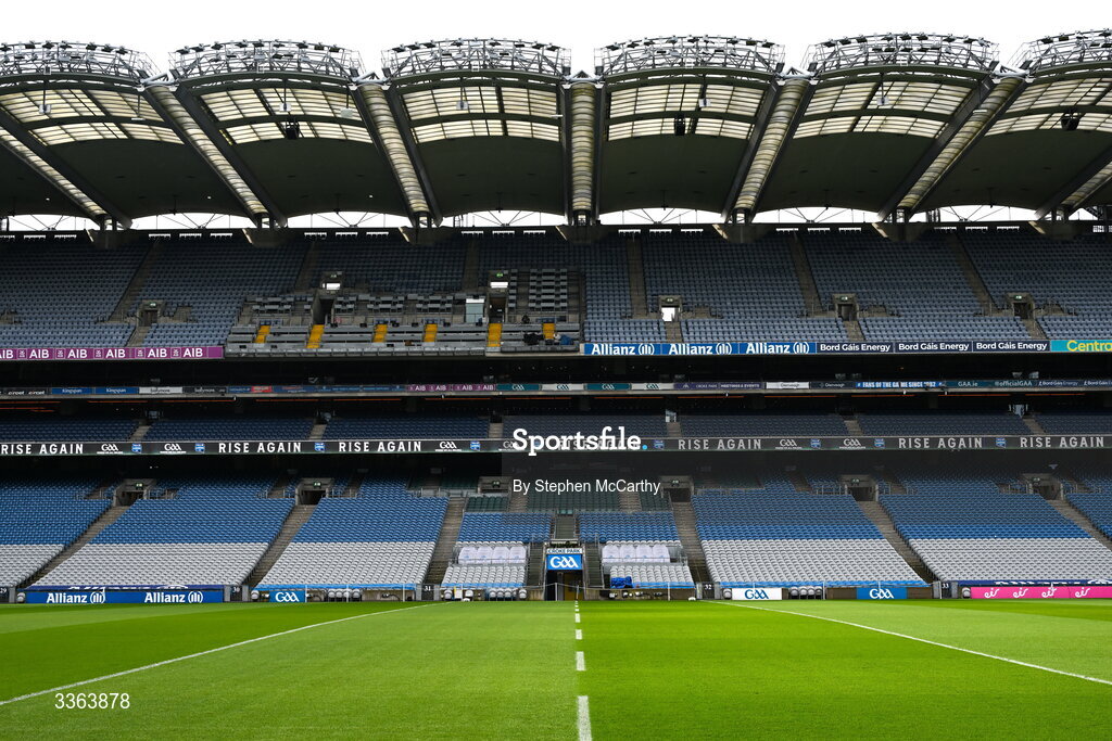 21 February 2026; A general view of Croke Park before the Allianz Hurling League Division 1B match between Dublin and Wexford at Croke Park in Dublin. Photo by Stephen McCarthy/Sportsfile