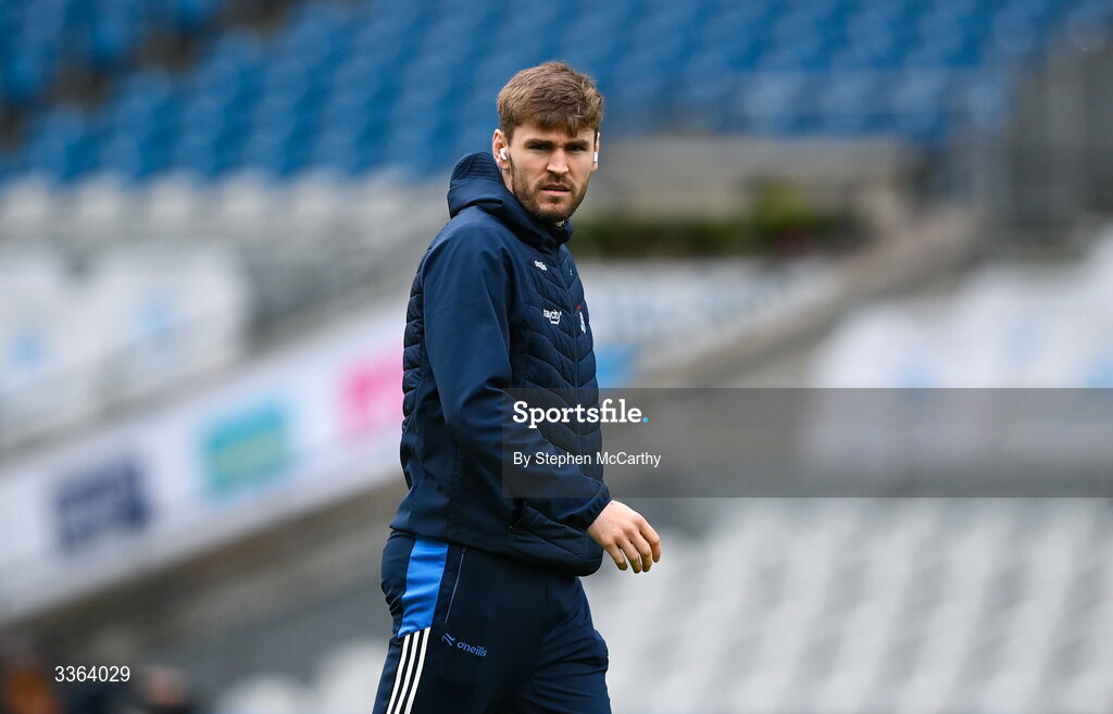 21 February 2026; Ronan Hayes of Dublin before the Allianz Hurling League Division 1B match between Dublin and Wexford at Croke Park in Dublin. Photo by Stephen McCarthy/Sportsfile