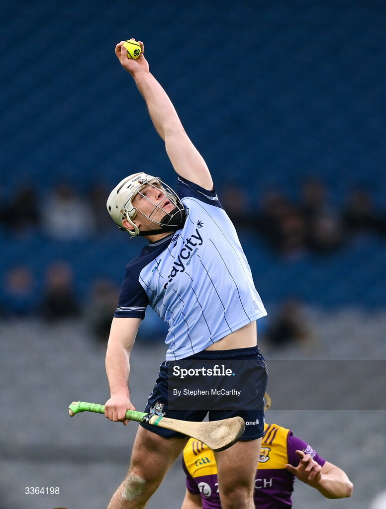 21 February 2026; Andrew Dunphy of Dublin during the Allianz Hurling League Division 1B match between Dublin and Wexford at Croke Park in Dublin. Photo by Stephen McCarthy/Sportsfile