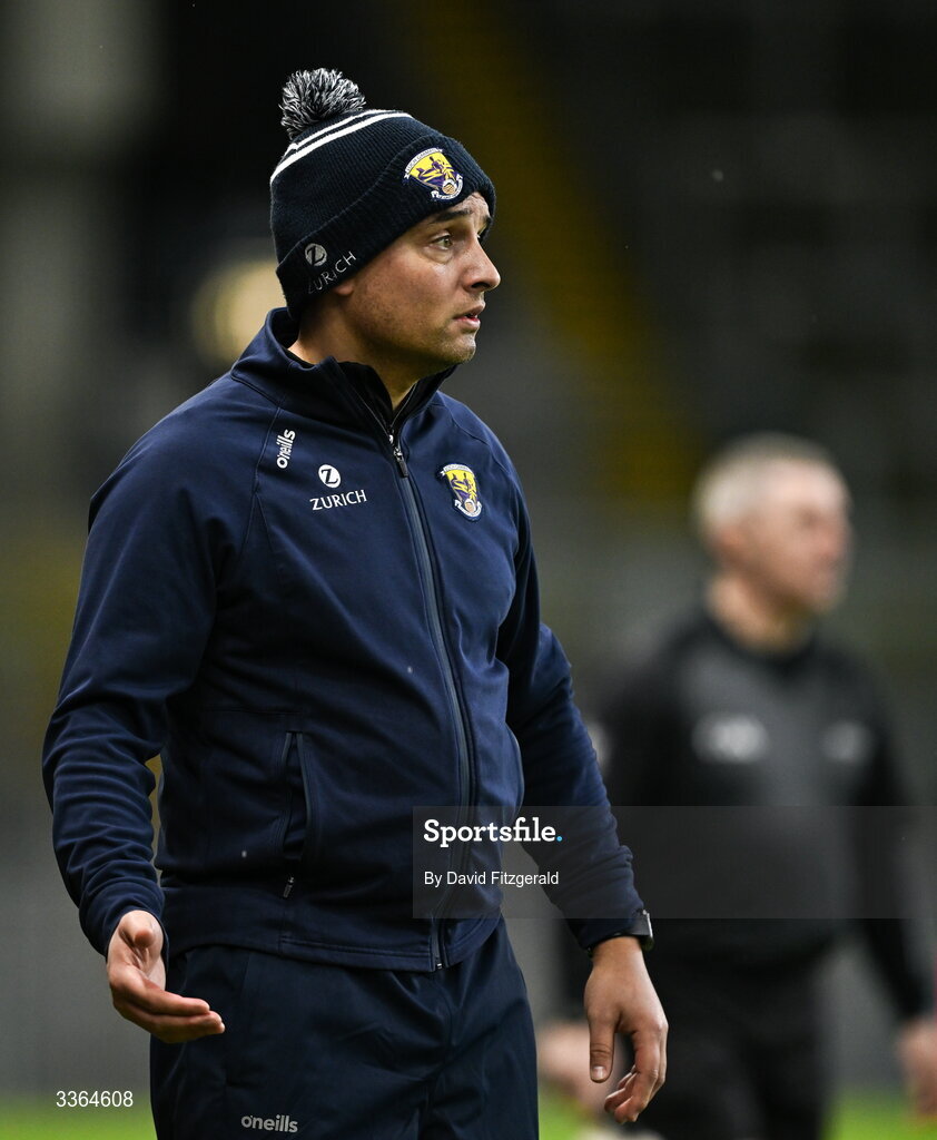 21 February 2026; Wexford manager Keith Rossiter during the Allianz Hurling League Division 1B match between Dublin and Wexford at Croke Park in Dublin. Photo by David Fitzgerald/Sportsfile