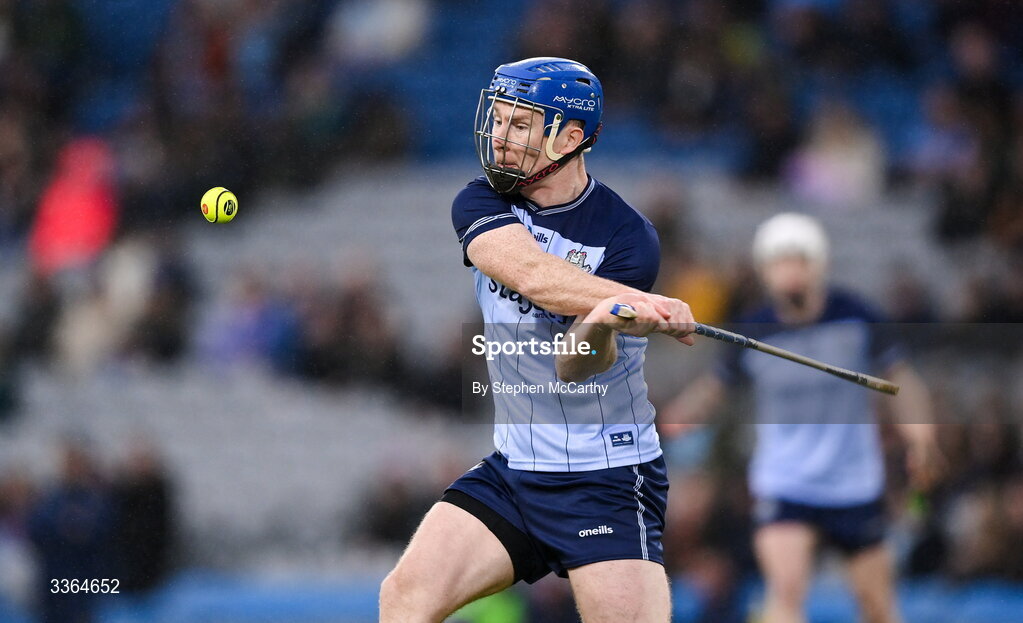 21 February 2026; John Bellew of Dublin during the Allianz Hurling League Division 1B match between Dublin and Wexford at Croke Park in Dublin. Photo by Stephen McCarthy/Sportsfile