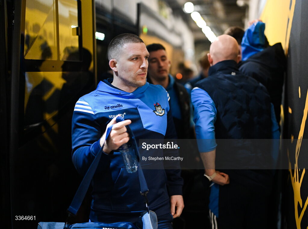 21 February 2026; Dublin performance coach Andrew Conway before the Allianz Hurling League Division 1B match between Dublin and Wexford at Croke Park in Dublin. Photo by Stephen McCarthy/Sportsfile