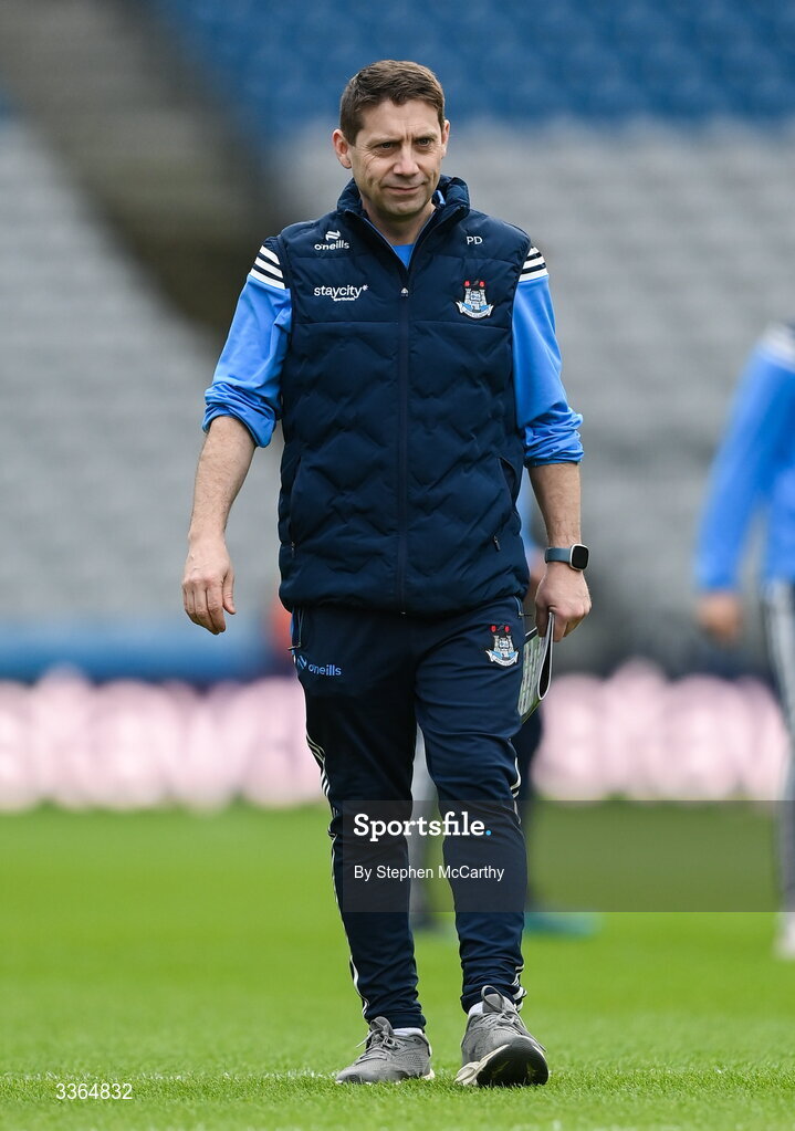21 February 2026; Dublin backroom staff member Paul Dermody before the Allianz Hurling League Division 1B match between Dublin and Wexford at Croke Park in Dublin. Photo by Stephen McCarthy/Sportsfile