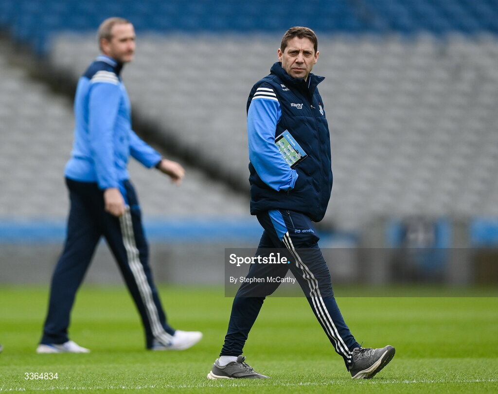 21 February 2026; Dublin backroom staff member Paul Dermody before the Allianz Hurling League Division 1B match between Dublin and Wexford at Croke Park in Dublin. Photo by Stephen McCarthy/Sportsfile