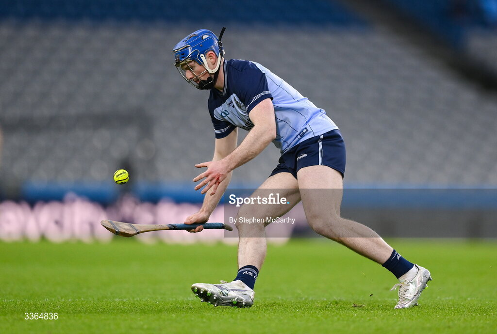 21 February 2026; Conor Burke of Dublin during the Allianz Hurling League Division 1B match between Dublin and Wexford at Croke Park in Dublin. Photo by Stephen McCarthy/Sportsfile