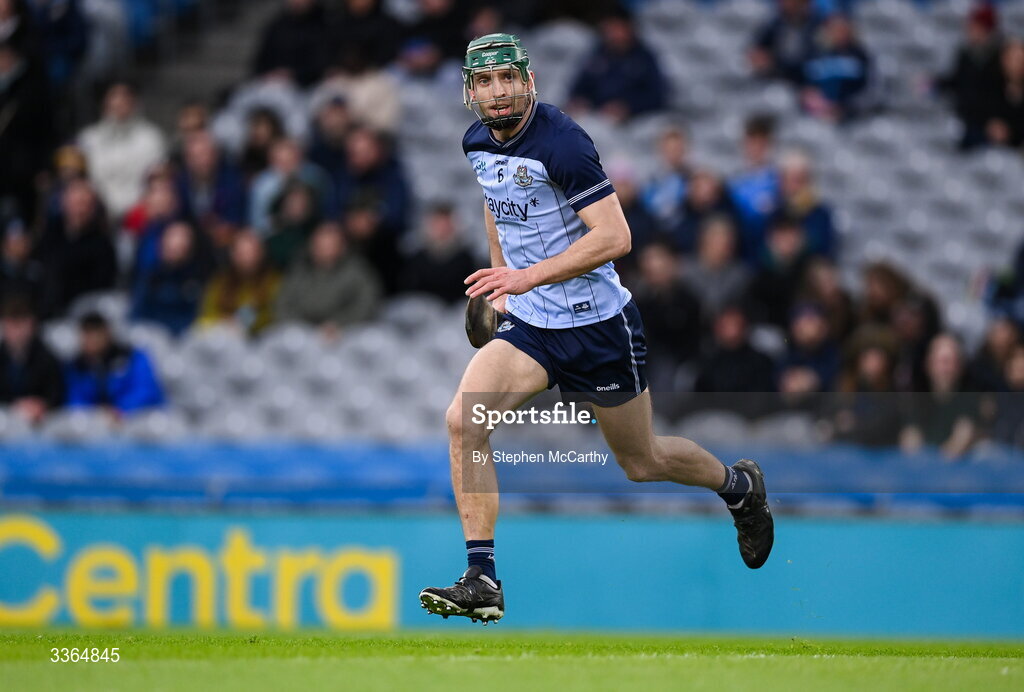 21 February 2026; Chris Crummey of Dublin during the Allianz Hurling League Division 1B match between Dublin and Wexford at Croke Park in Dublin. Photo by Stephen McCarthy/Sportsfile
