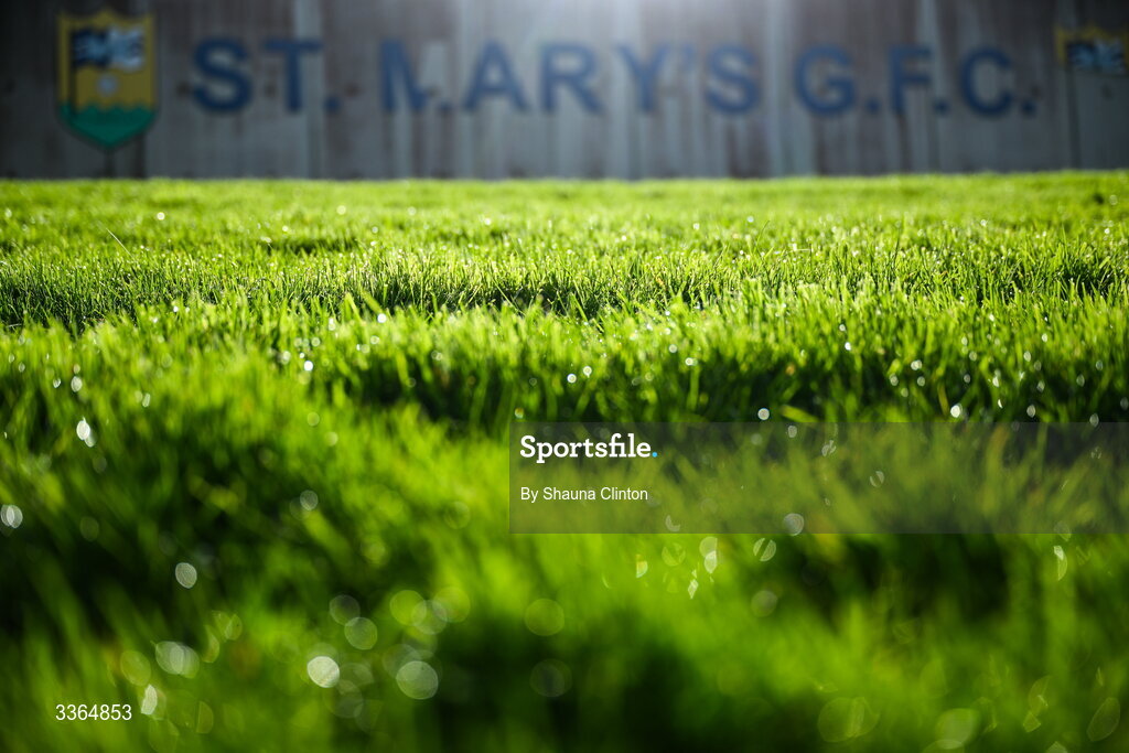 22 February 2026; A general view before the Allianz Football League Division 2 match between Louth and Tyrone at DEFY Pairc Mhuire in Ardee, Louth. Photo by Shauna Clinton/Sportsfile