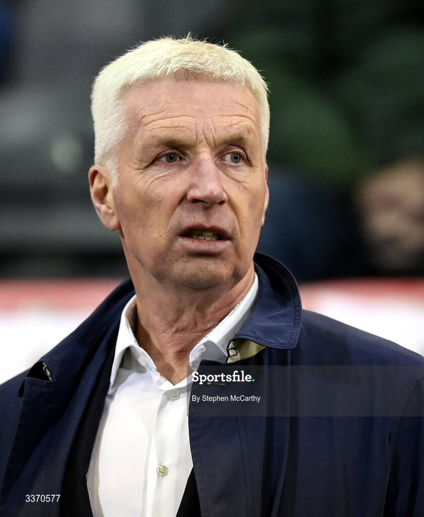 27 February 2026; Shamrock Rovers Independent Chairman Ciaran Medlar before the SSE Airtricity Men's Premier Division match between Bohemians and Shamrock Rovers at Dalymount Park in Dublin. Photo by Stephen McCarthy/Sportsfile