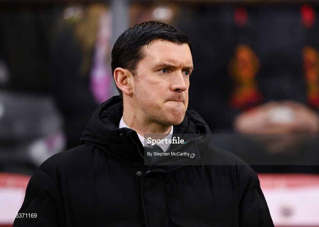 27 February 2026; Shamrock Rovers chief executive officer Robbie Hedderman before the SSE Airtricity Men's Premier Division match between Bohemians and Shamrock Rovers at Dalymount Park in Dublin. Photo by Stephen McCarthy/Sportsfile
