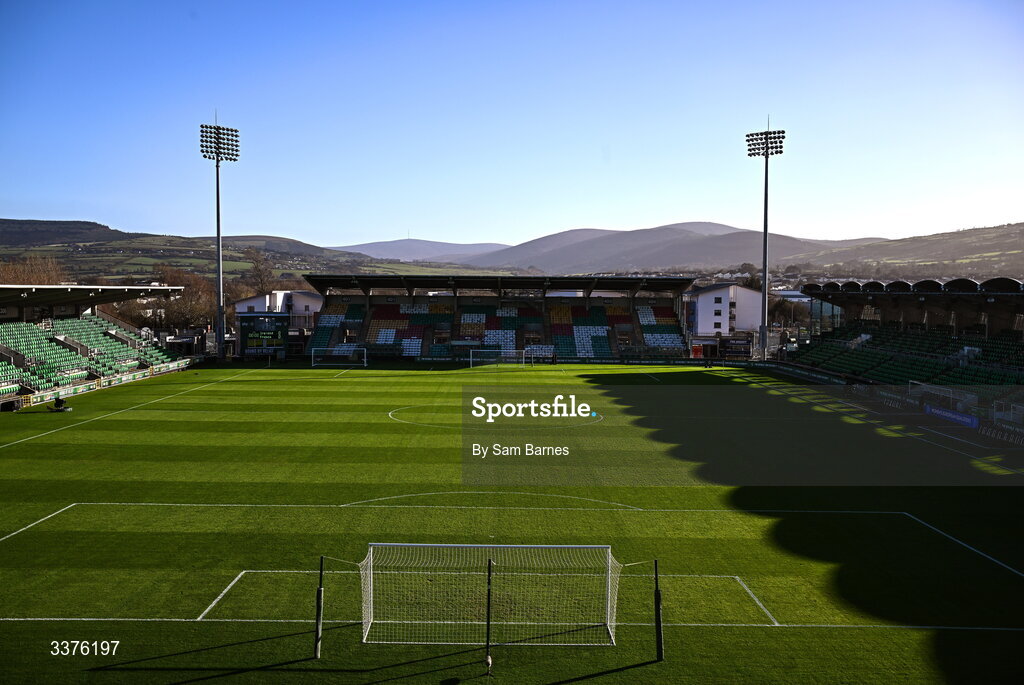 3 March 2026; A general view of Tallaght Stadium before the 2027 FIFA Women’s World Cup Qualifier match between Republic of Ireland and France at Tallaght Stadium in Dublin. Photo by Sam Barnes/Sportsfile
